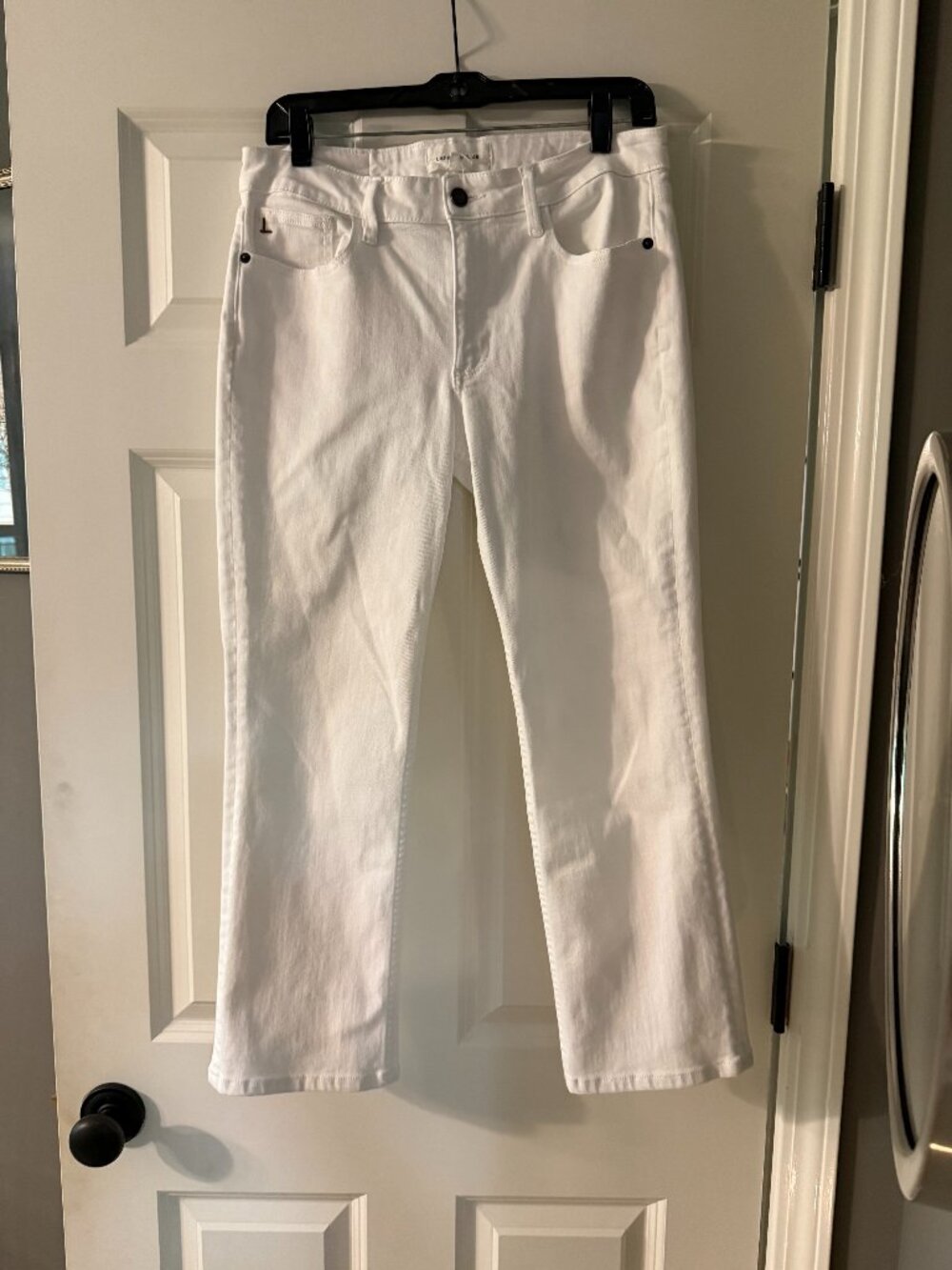 **Lafayette 148 White Jeans**